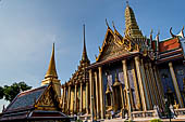 Bangkok Grand Palace, the Royal Pantheon of the Wat Phra Keow (temple of the Emerald Buddha). 